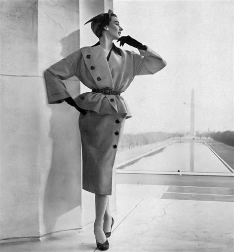 vintage 1950 dior clothing|christian Dior 1951 collection looks.